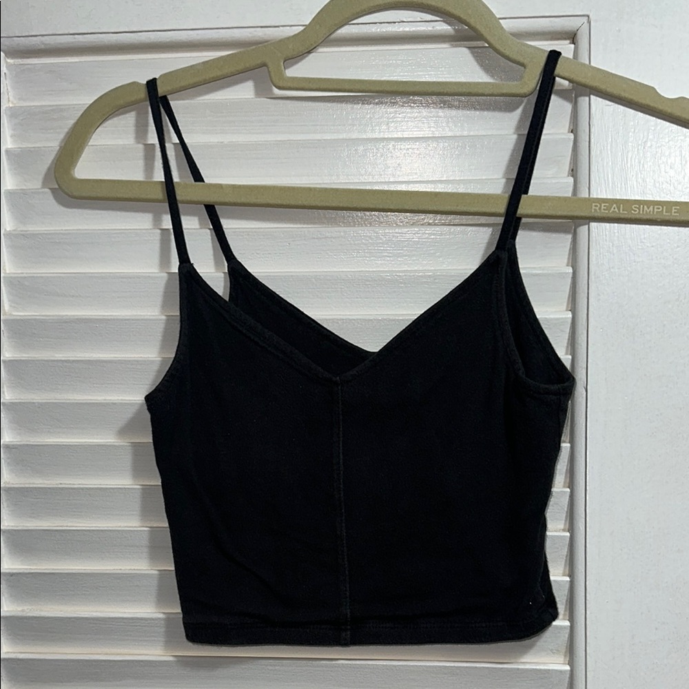 Hollister Black Sleeveless Bustier Camisole
